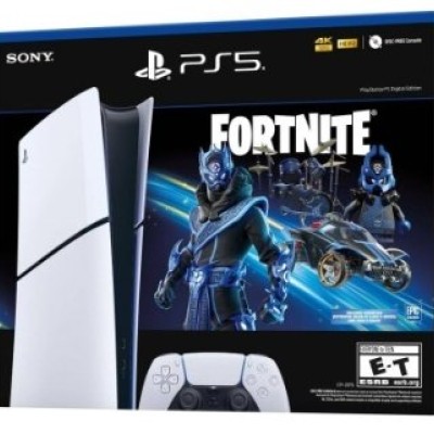 Consola Sony PlayStation 5 Slim Digital Fortnite Cobalt Star - 1TB - Blanco - 711719592938
