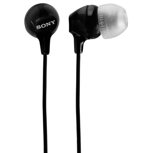 Auriculares Sony Alámbricos Intraurales Negro Modelo MDR-EX15LP/B
