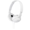 Auriculares Sony Mdr-Zx110 - Alámbricos - 3.5mm - 1.2 Mts - Blanco - MDR-ZX110/W