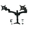Soporte de Escritorio StarTech.com ARMDUAL - 2 Monitores - 12" a 24" - 13KG - Articulado - ARMDUAL Soporte de Escritorio StarTech.com ARMDUAL - 2 Monitores - 12" a 24" - 13KG - Articulado - ARMDUAL