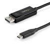Cable Convertidor StarTech.com - USB-C a DisplayPort - Macho/Macho - Bidireccional - 2 mts - CDP2DP142MBD Cable Convertidor StarTech.com - USB-C a DisplayPort - Macho/Macho - Bidireccional - 2 mts - CDP2DP142MBD
