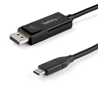 Cable Convertidor StarTech.com - USB-C a DisplayPort - Macho/Macho - Bidireccional - 2 mts - CDP2DP142MBD Cable Convertidor StarTech.com - USB-C a DisplayPort - Macho/Macho - Bidireccional - 2 mts - CDP2DP142MBD