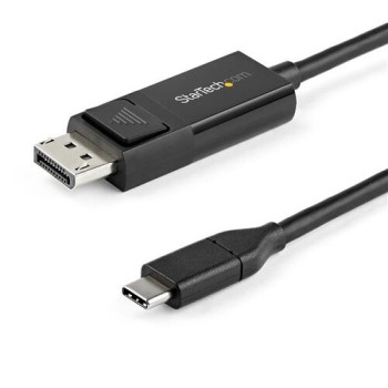 Cable Convertidor StarTech.com - USB-C a DisplayPort 1.2 - Macho/Macho - Bidireccional - 2 m - CDP2DP2MBD