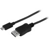 Cable Adaptador StarTech.com CDP2DPMM3MB - 3 m - USB-C a DisplayPort - 4K - Negro - CDP2DPMM3MB Cable Adaptador StarTech.com CDP2DPMM3MB - 3 m - USB-C a DisplayPort - 4K - Negro - CDP2DPMM3MB