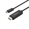 Cable Adaptador StarTech.com CDP2HD1MBNL - 1 m - USB-C a HDMI - 4K - Negro - CDP2HD1MBNL Cable Adaptador StarTech.com CDP2HD1MBNL - 1 m - USB-C a HDMI - 4K - Negro - CDP2HD1MBNL