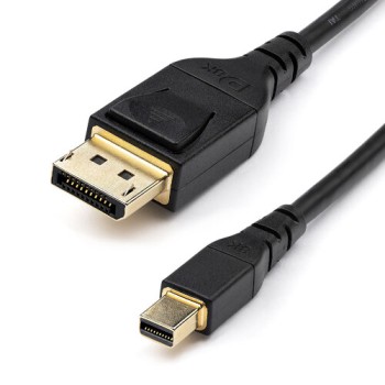 Cable StarTech.com - Mini DisplayPort a DisplayPort - 2m - Negro - DP14MDPMM2MB