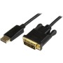 Cable StarTech.com DP2DVI2MM3 - DisplayPort a DVI-D - 91 cm - DP2DVI2MM3