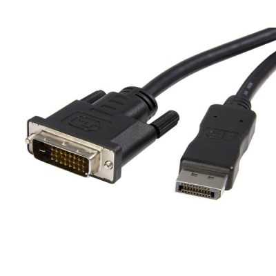Cable de Adaptador de Video StarTech.com - DisplayPort a DVI - 1080p - 1.8m - DP2DVIMM6 Cable de Adaptador de Video StarTech.com - DisplayPort a DVI - 1080p - 1.8m - DP2DVIMM6