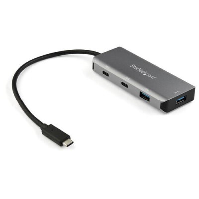Adaptador HUB USB-C StarTech.com HB31C2A2CB - 2 USB 3.1 - 2 USB-C - 10Gbps - Negro/Gris - HB31C2A2CB Adaptador HUB USB-C StarTech.com HB31C2A2CB - 2 USB 3.1 - 2 USB-C - 10Gbps - Negro/Gris - HB31C2A2CB