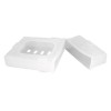 Funda StarTech.com - 3.5" - Blanco - Silicona - HDDSLEV35