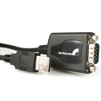Cable Adaptador Profesional de USB a Puerto Serie con Retención de COM StarTech.com - ICUSB2321X
