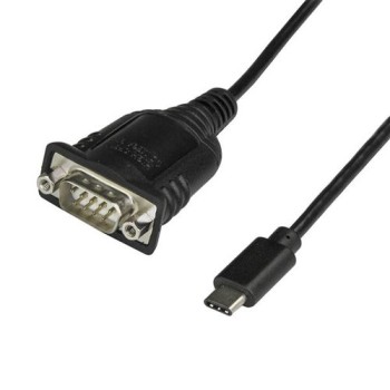 Cable Adaptador Convertidor StarTech.com USB Tipo C a Serial DB9 - RS232 - ICUSB232C