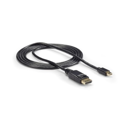 Cable Adaptador StarTech.com - Mini DisplayPort - DisplayPort - Macho - 1.8M - MDP2DPMM6