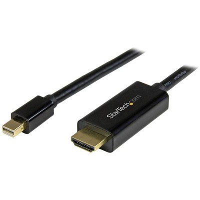 Cable Adaptador StarTech.com - Mini DisplayPort a HDMI - 3M - 4K - 30Hz - MDP2HDMM3MB Cable Adaptador StarTech.com - Mini DisplayPort a HDMI - 3M - 4K - 30Hz - MDP2HDMM3MB