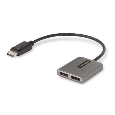 Hub StarTech MST14DP122DP - 2 x DisplayPort - Gris - MST14DP122DP