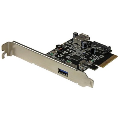 Tarjeta de Expansión StarTech.com - PCI-Express - 1x USB 3.0 Externo - 1x USB Interno - PEXUSB311EI