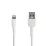 Cable Startech.com RUSBLTMM1M - USB Lightning - 1M - Blanco - RUSBLTMM1M