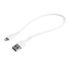 Cable StarTech.com RUSBLTMM30CMW - USB a Lightning - 30 cm - Blanco - RUSBLTMM30CMW