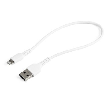 Cable StarTech.com RUSBLTMM30CMW - USB a Lightning - 30 cm - Blanco - RUSBLTMM30CMW