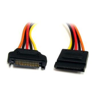 Cable de Extensión StarTech.com - SATA - 15 Pines - 30 cm - SATAPOWEXT12