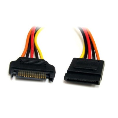 Cable de Extensión StarTech.com - SATA - 15 Pines - 30 cm - SATAPOWEXT12 Cable de Extensión StarTech.com - SATA - 15 Pines - 30 cm - SATAPOWEXT12