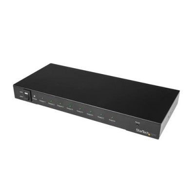 Divisor StarTech.com ST128HD20 - 8 Puertos HDMI - 4K - 60Hz - Audio 7.1 - ST128HD20