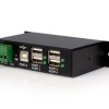 Concentrador HUB Industrial StarTech.com - 4 Puertos USB 2.0 - Soporte de Montaje - ST4200USBM Concentrador HUB Industrial StarTech.com - 4 Puertos USB 2.0 - Soporte de Montaje - ST4200USBM
