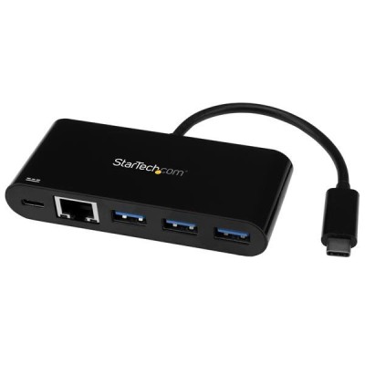 HUB USB StarTech.com US1GC303APD - USB-C a 3 USB 3.0 - RJ-45 - USB-C - US1GC303APD HUB USB StarTech.com US1GC303APD - USB-C a 3 USB 3.0 - RJ-45 - USB-C - US1GC303APD