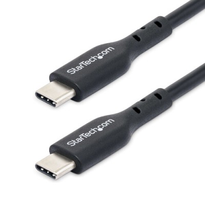 Cable de Carga USB-C StarTech.com USB2CC2MNC - 2m - Negro - USB2CC2MNC