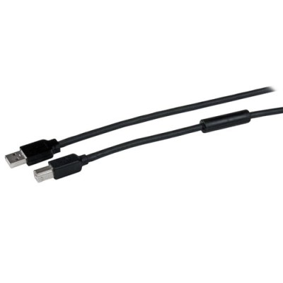 Cable StarTech.com - USB B - 15m - Macho a USB A Macho - Activo - Impresora - USB2HAB50AC Cable StarTech.com - USB B - 15m - Macho a USB A Macho - Activo - Impresora - USB2HAB50AC