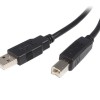 Cable StarTech.com USB2HAB5M - USB A a USB B - 5m - Hasta 480 Gbps - Para Impresora - Negro - USB2HAB5M Cable StarTech.com USB2HAB5M - USB A a USB B - 5m - Hasta 480 Gbps - Para Impresora - Negro - USB2HAB5M