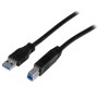 Cable StarTech.com USB3CAB2M - 2m USB 3.0 USB B Macho a USB A Macho SS - USB3CAB2M