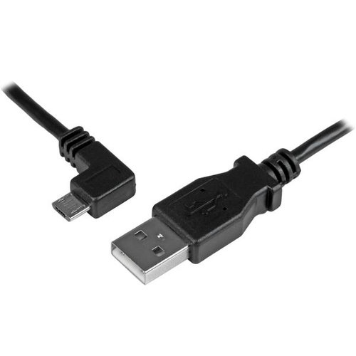 Cable USB a Micro USB StarTech.com 2 Metros Negro USBAUB2MLA