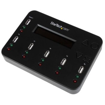 Clonador y Borrador StarTech.com Autónomo de Memorias Flash USB 1:5 StarTech - USBDUP15