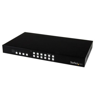 Conmutador StarTech.com Matrix 4x4 Multivisor Videowall - VS424HDPIP