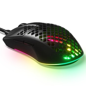 Mouse Gamer SteelSeries Aerox 3 - Alámbrico - USB - 6 Botones - RGB - 62611