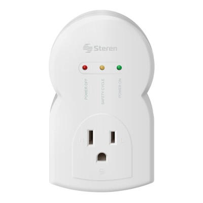Protector de Voltaje Steren 920-010 - Contra Variaciones de 3600w - Para Electrodomésticos - 920-010