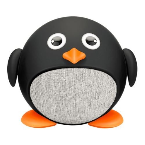 Bocina Portátil Steren BOC-869P Bluetooth con Diseño de Pingüino