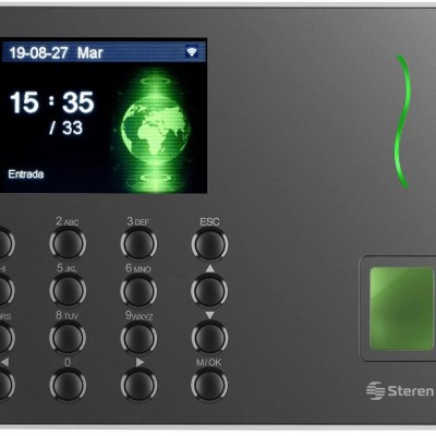 Control de Acceso Steren CLK-960 - Huella Digital - 1000 Usuarios - CLK-960