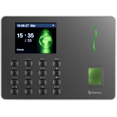 Control de Acceso Steren CLK-960 - Huella Digital - 1000 Usuarios - CLK-960