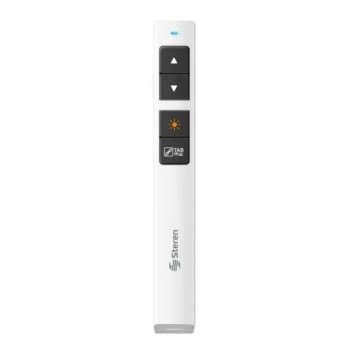 Apuntador Láser Steren COM-5606 - Inalámbrico - Blanco - COM-5606