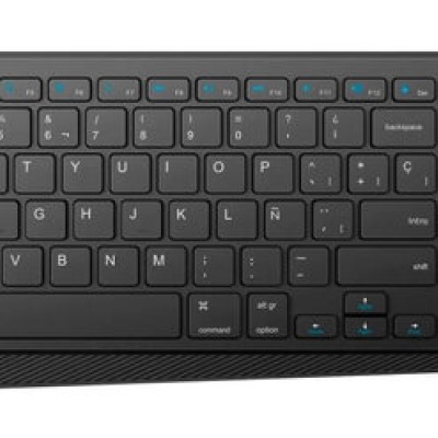Teclado Steren COM-688NE - Inalámbrico - Touchpad - Negro - COM-688NE