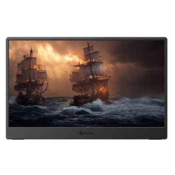 Monitor Portátil Steren DIS-114 - 14" - Full HD - Mini HDMI - USB-C - Altavoces integrados - DIS-114