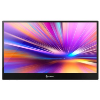 Monitor Touch Steren DIS-116T - 15.6" - Full HD - Mini HDMI - USB-C - DIS-116T