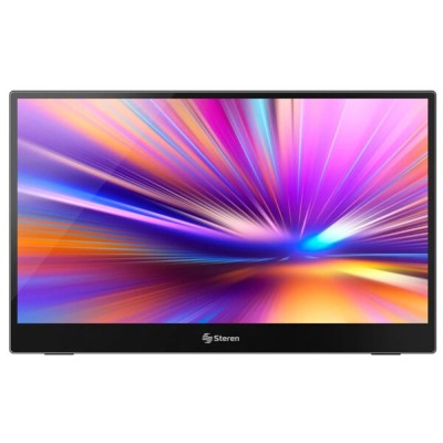 Monitor Touch Steren DIS-116T - 15.6" - Full HD - Mini HDMI - USB-C - DIS-116T