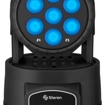 Lámpara LED Steren RGBW Móvil Modelo LED-250 Lámpara LED Steren RGBW Móvil Modelo LED-250