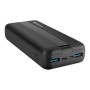 Power Bank Steren MOV-2000 - 20,000 mAh - USB-A - USB-C - Negro - MOV-2000