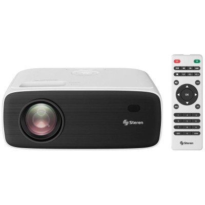 Proyector Steren PRO-380 - 250 Lúmenes ANSI - Full HD - HDMI - PRO-380