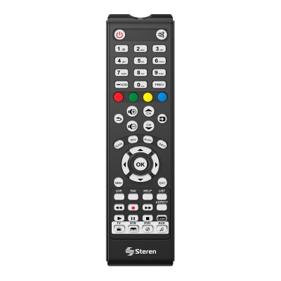Control Remoto Steren RM-115 - Autoaprendizaje - Universal - Para Smart TV - RM-115
