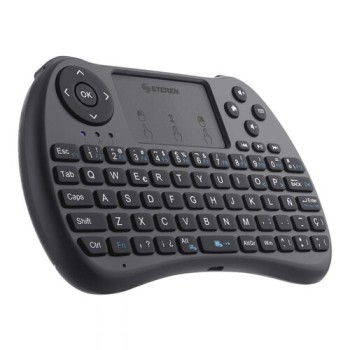 Control Remoto Steren RM-325 - Teclado QWERTY - Negro - RM-325